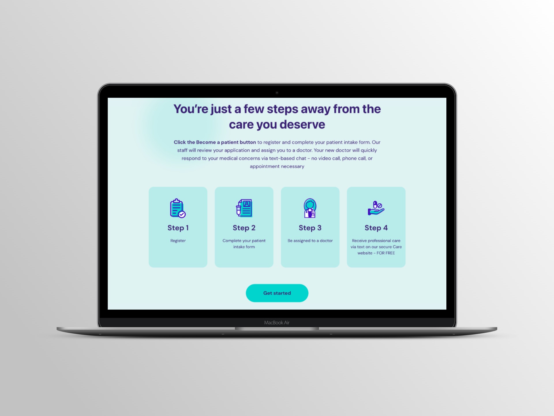 MyFreeDoctor How it Works page