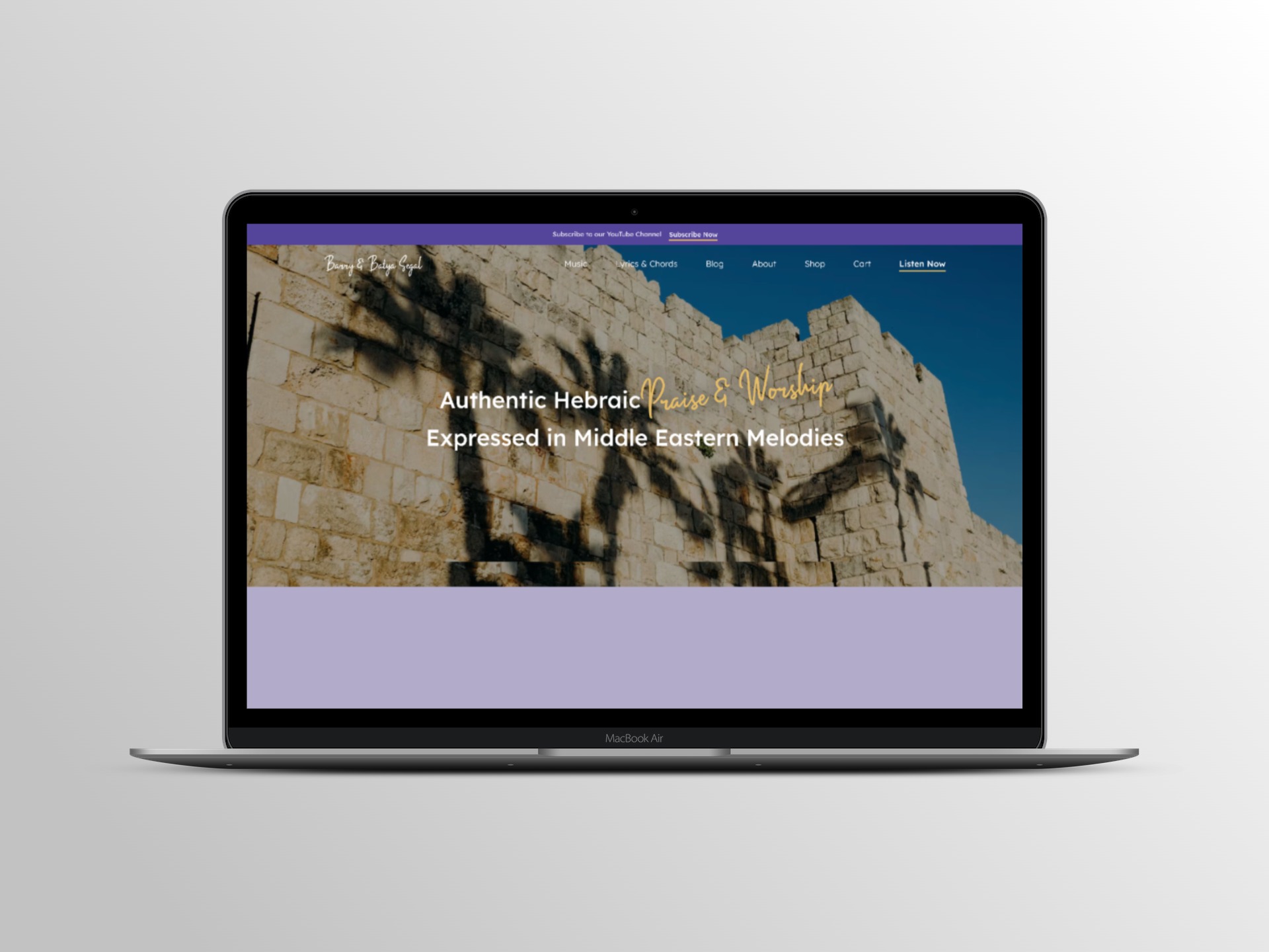 Barry & Batya Segal Music Homepage