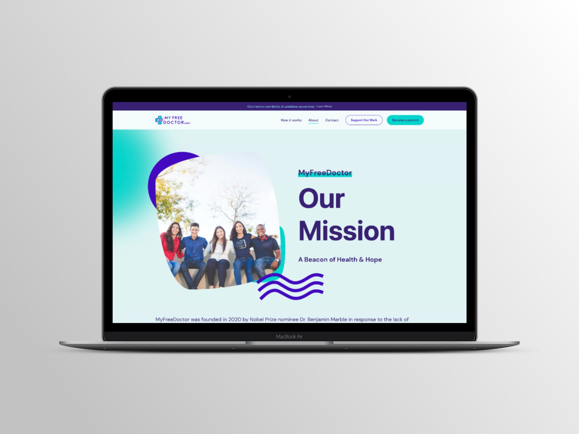 MyFreeDoctor About page