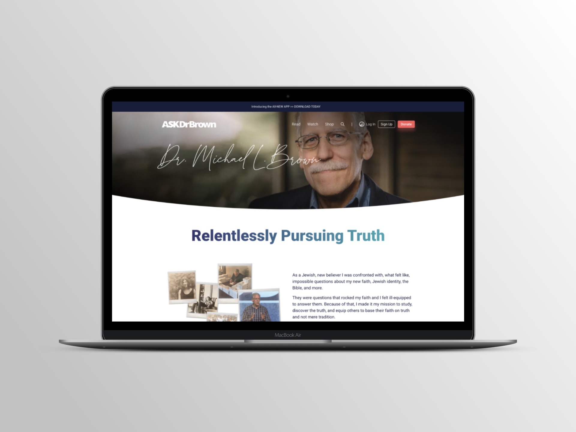 The Line of Fire About page