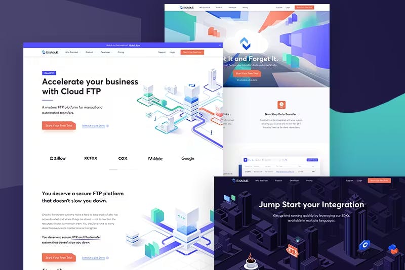 ExaVault Website Project