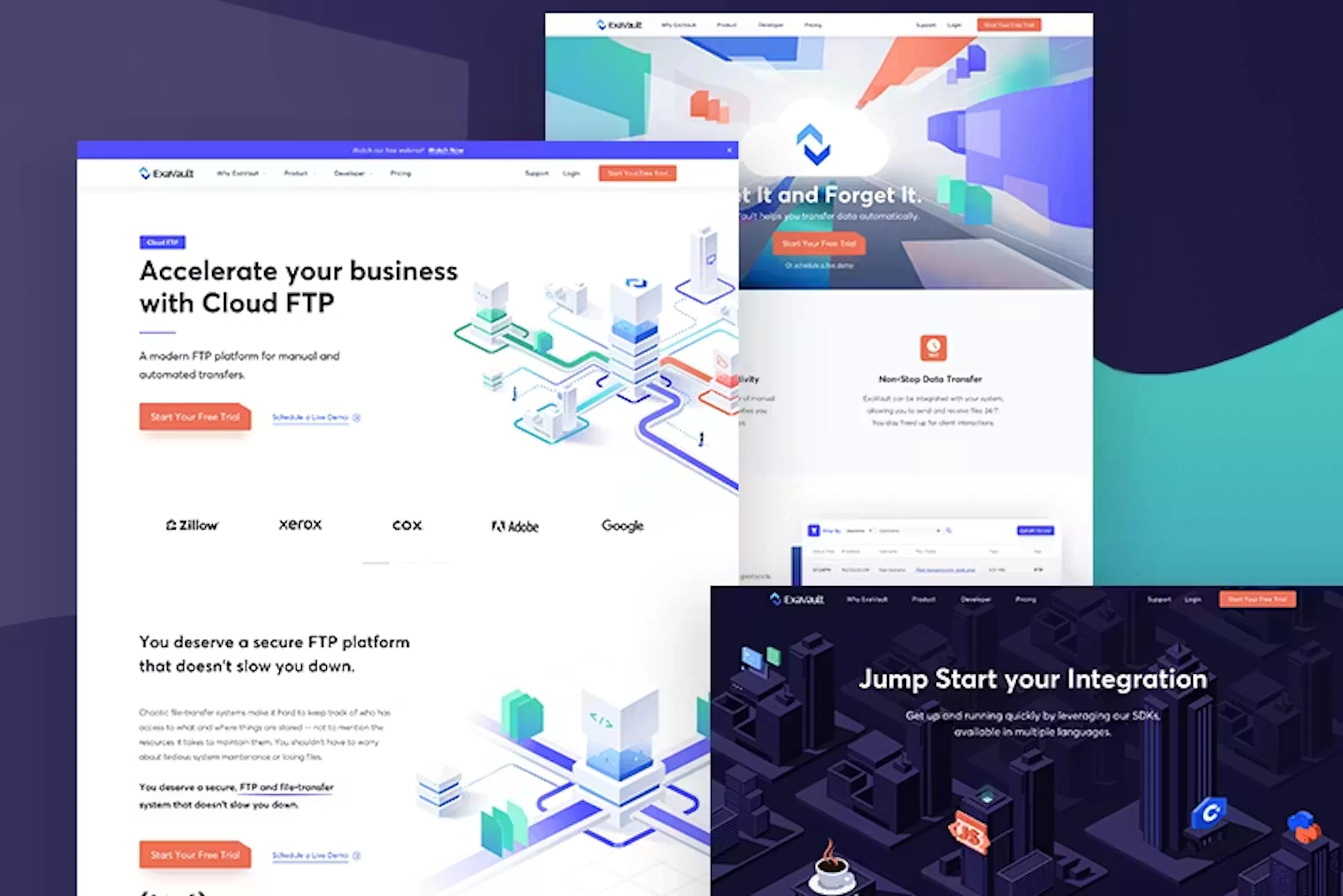 ExaVault Website Project