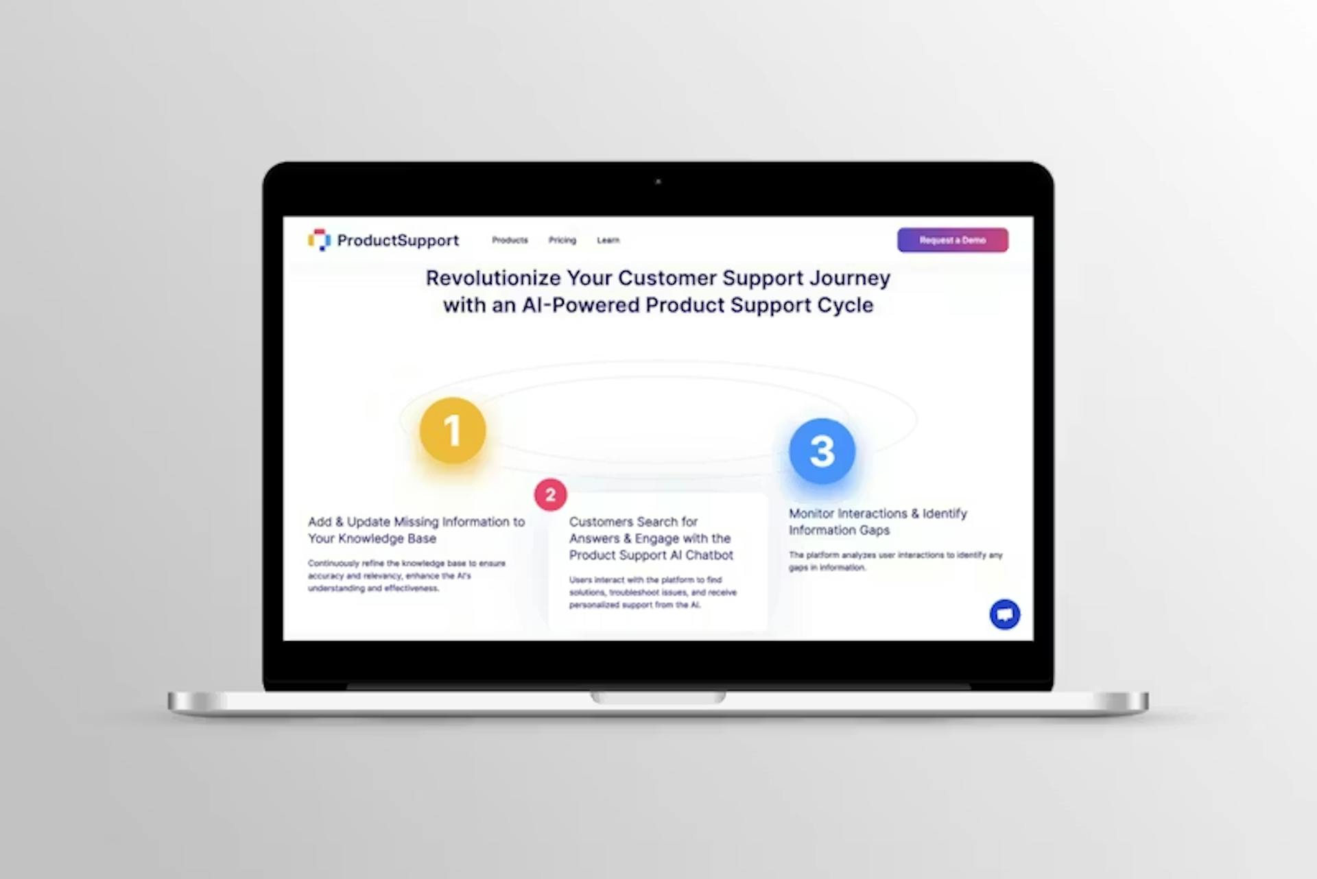 ProductSupport Website Project by WITH LOVE INTERNET