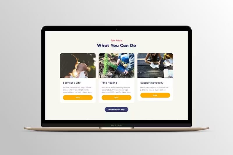 Be'ad Chaim Website Project by WITH LOVE INTERNET