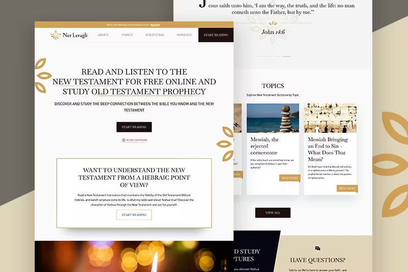 Ner Leragli Website Project by WITH LOVE INTERNET