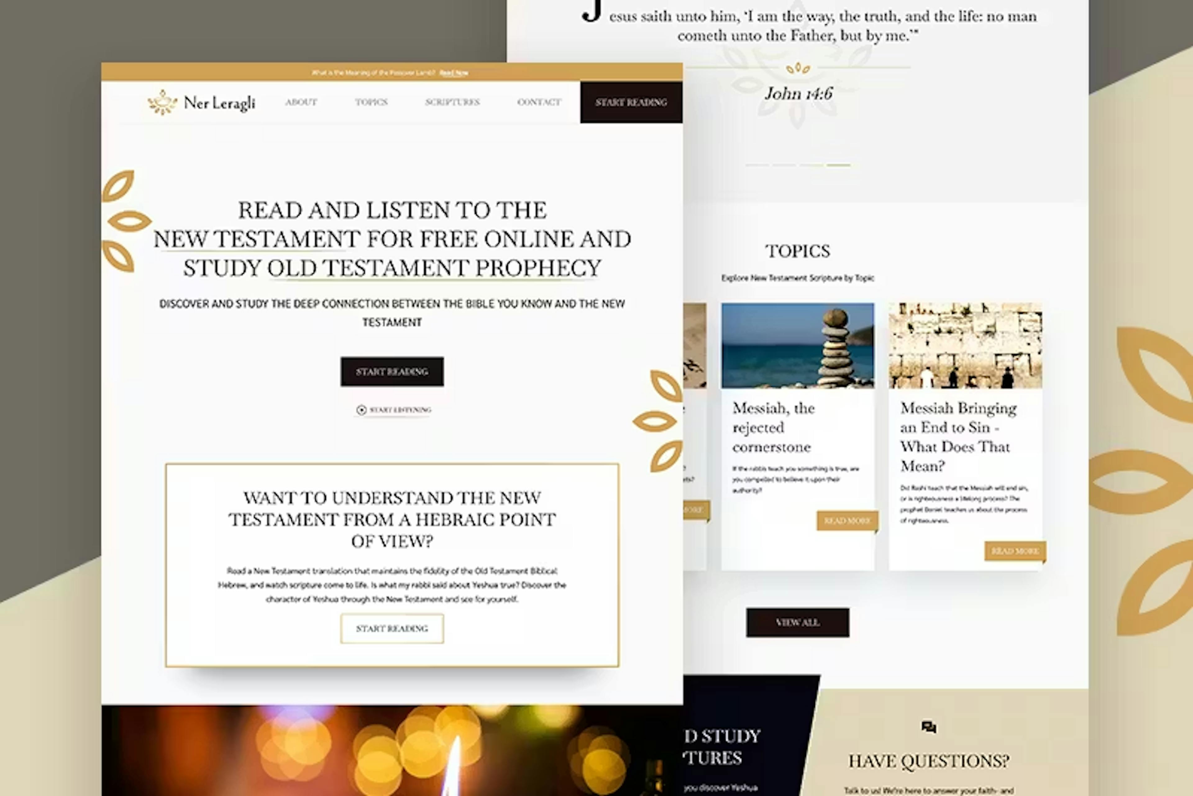 Ner Leragli Website Project by WITH LOVE INTERNET