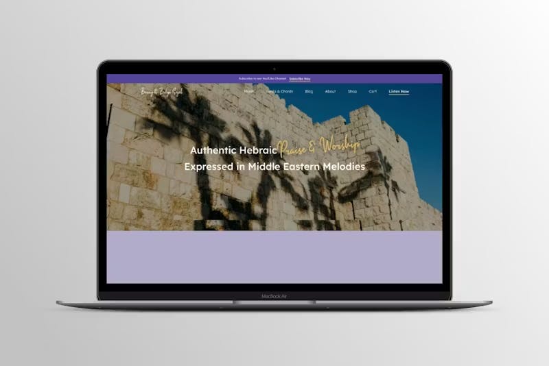 Barry & Batya Segal Music Website Project by WITH LOVE INTERNET