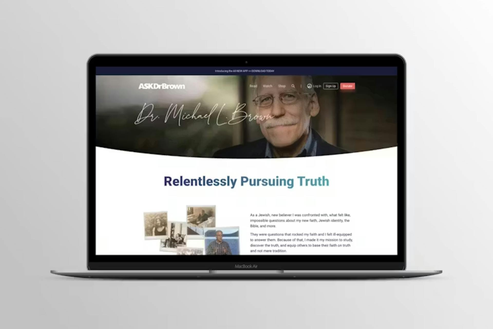 The Line of Fire Website Project by WITH LOVE INTERNET