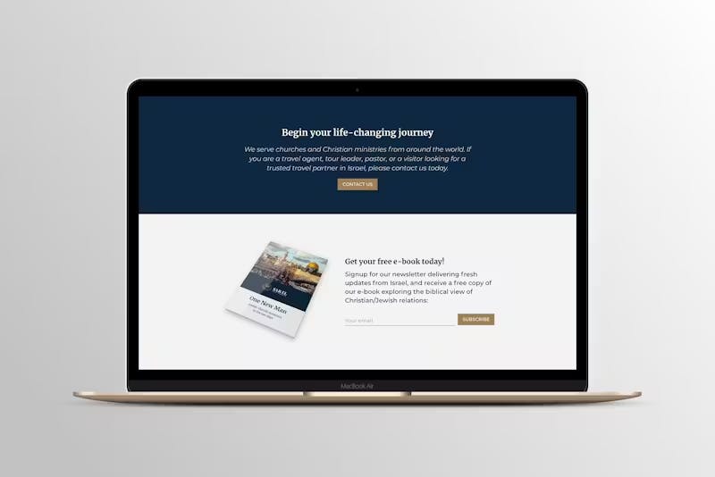 Sar-El Tours Website Project by WITH LOVE INTERNET