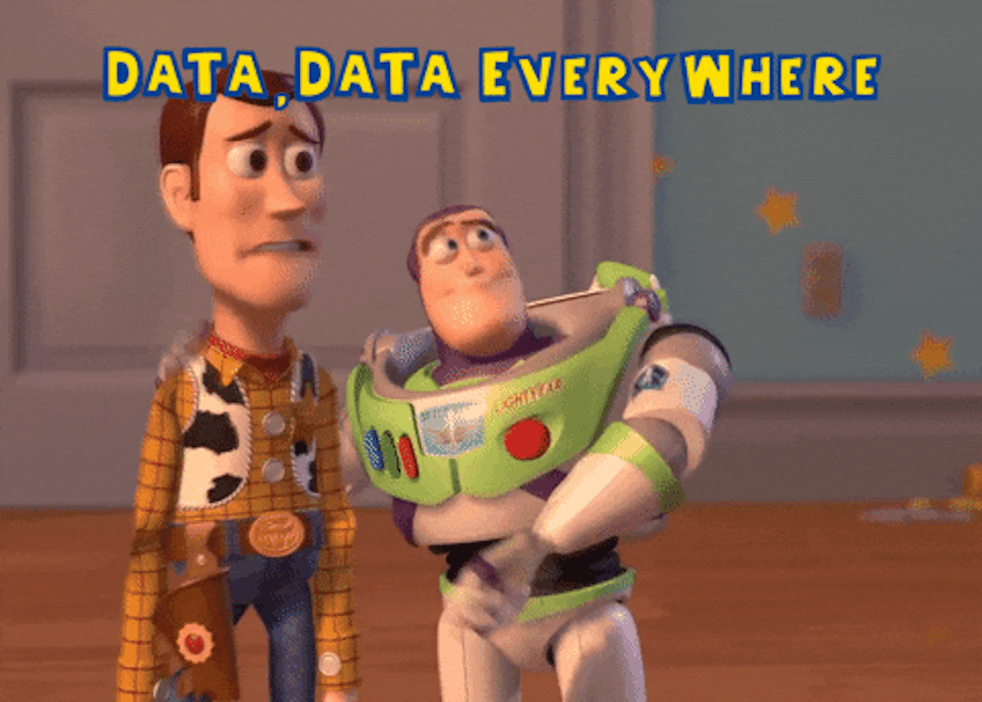 Woody talking about data