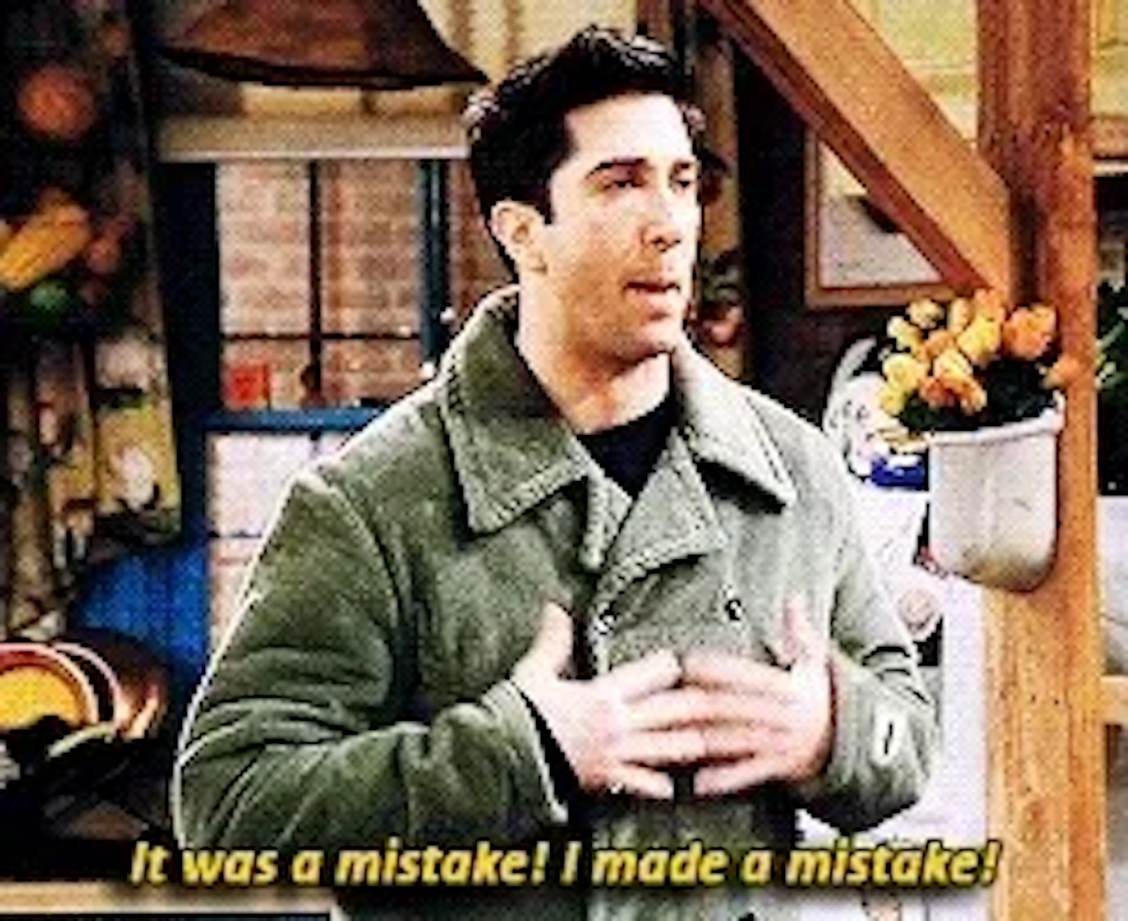 Ross made a mistake