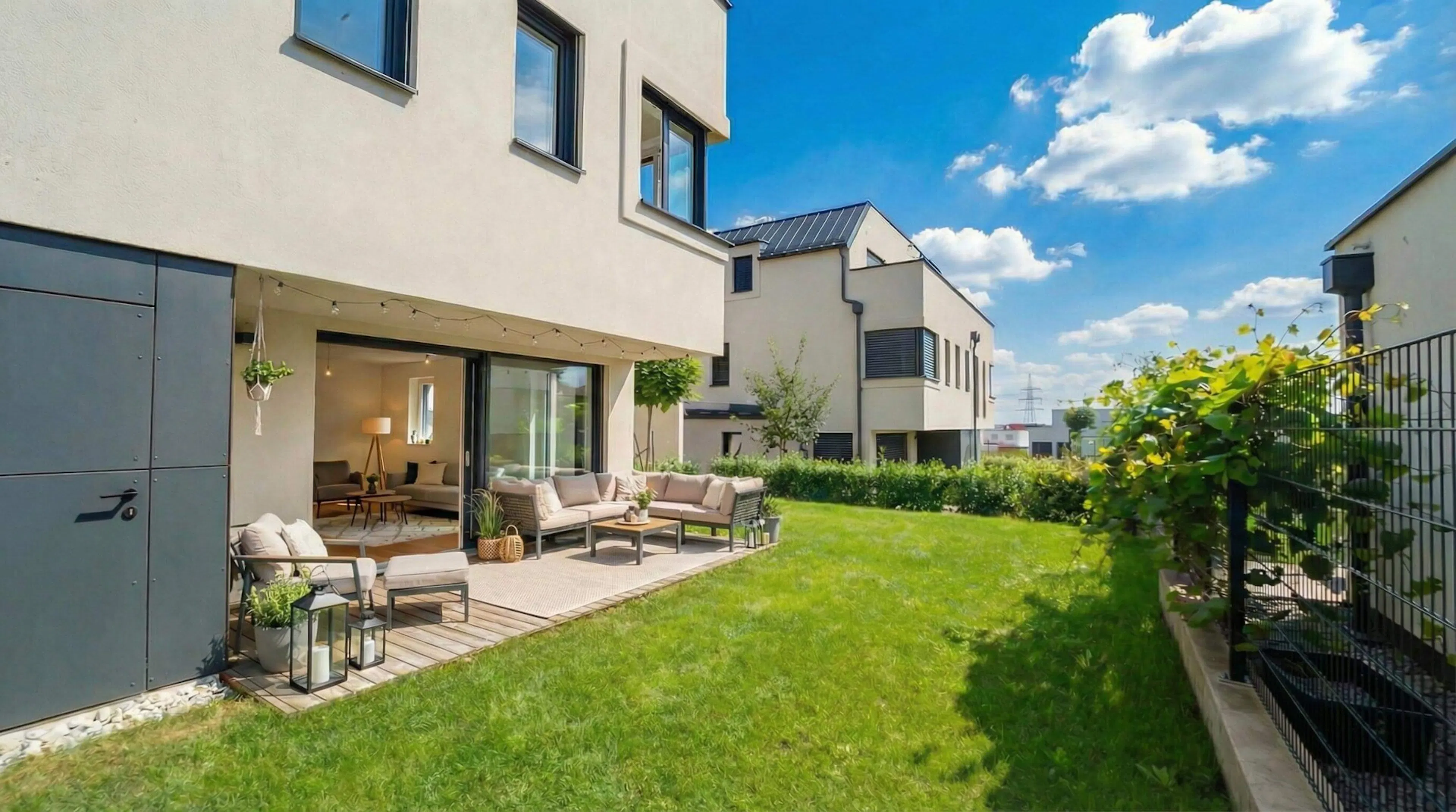 Reihenhaus mit Garten und Terrasse