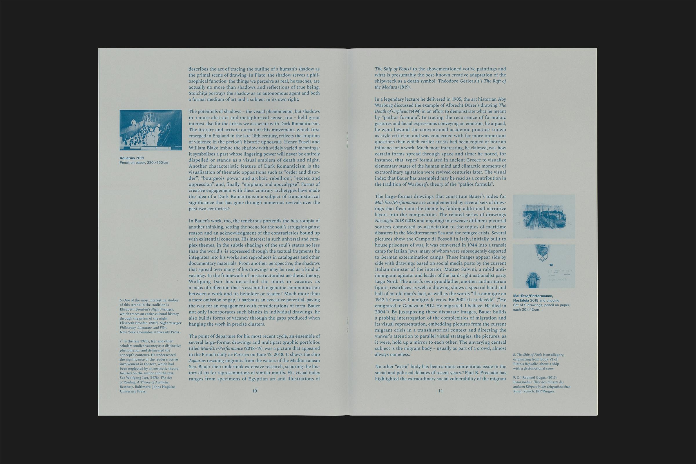 Drawing Room, London, Marc Bauer, Mal-Être/Performance, Publication, Graphic Design by Wolfe Hall