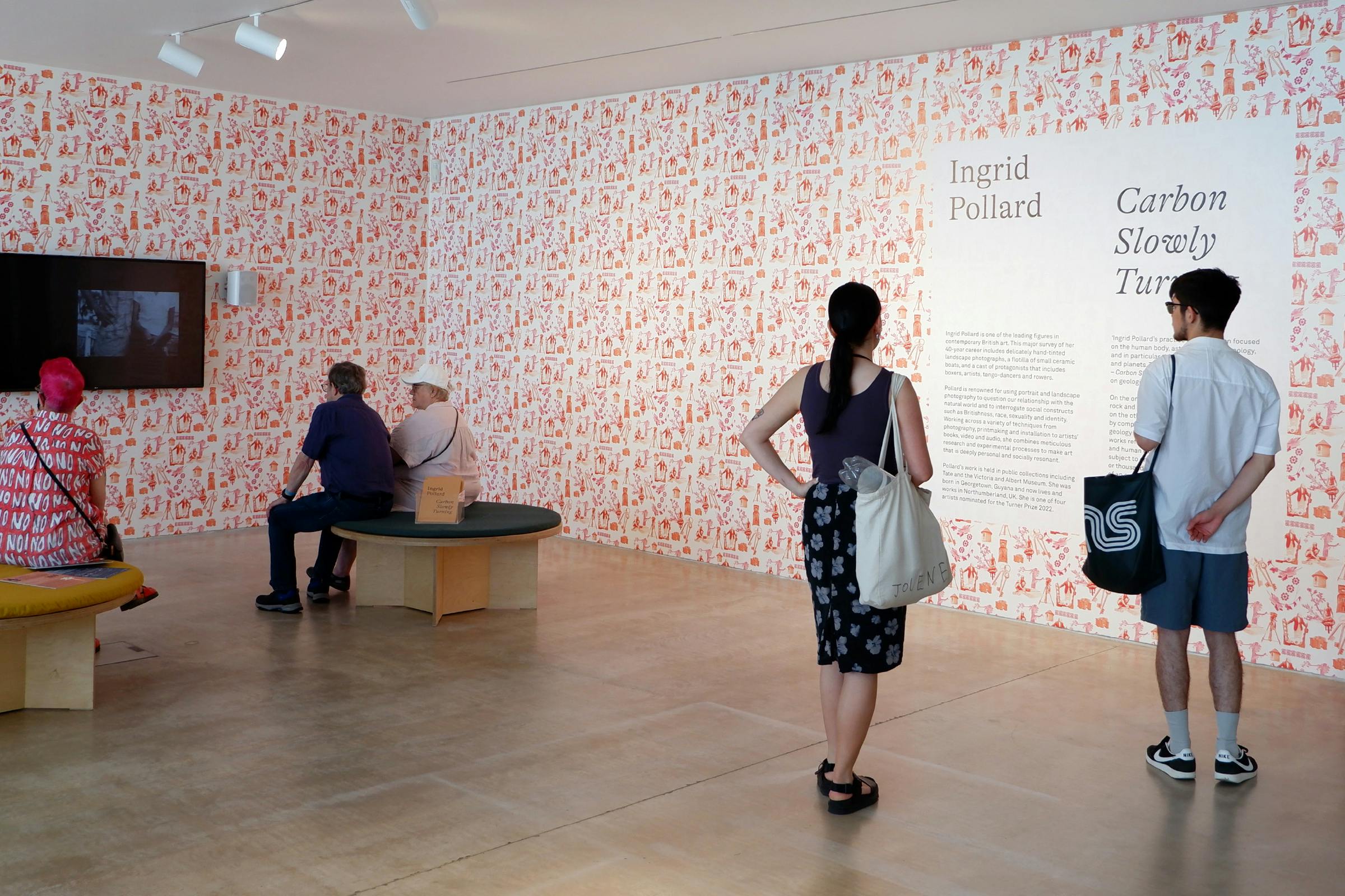 Turner Contemporary, Ingrid Pollard: Carbon Slowly Turning, Exhibition, Campaign, Print, Graphic Design by Wolfe Hall