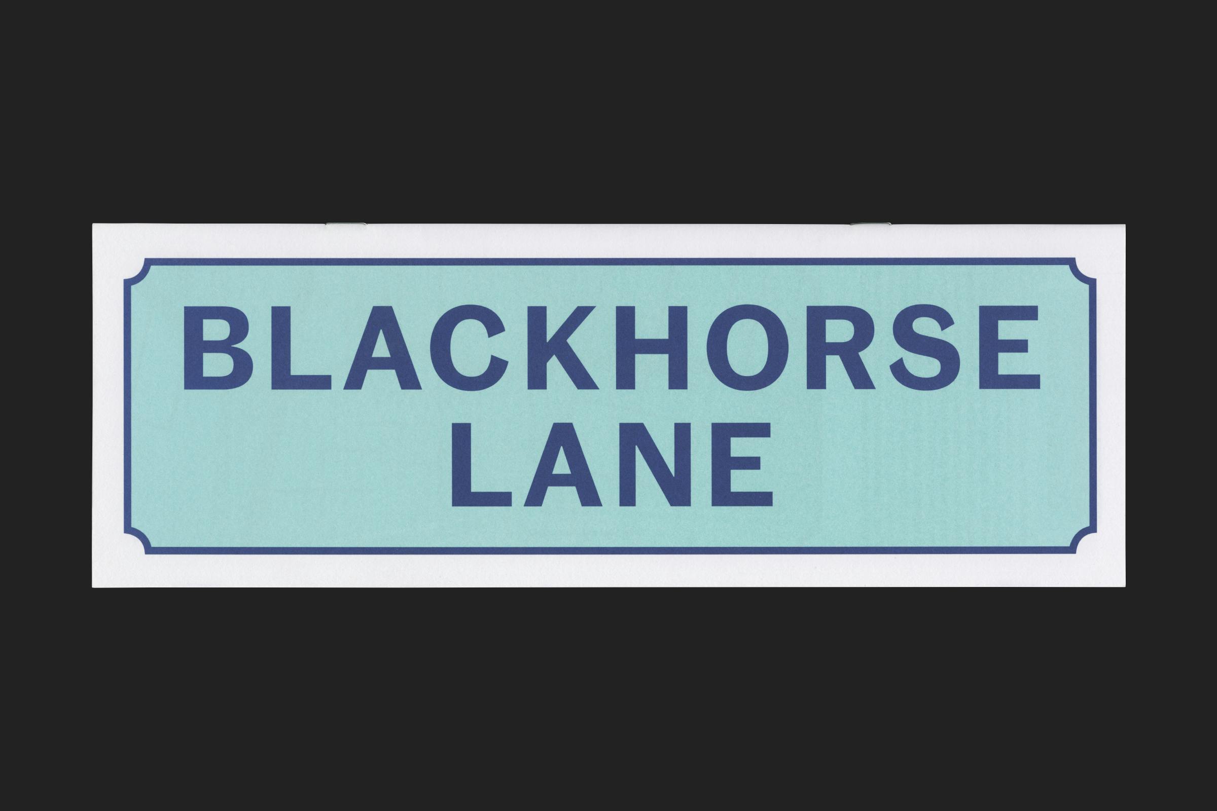 Blackhorse Lane, History, Creative Spaces, Print, Graphic Design by Wolfe Hall