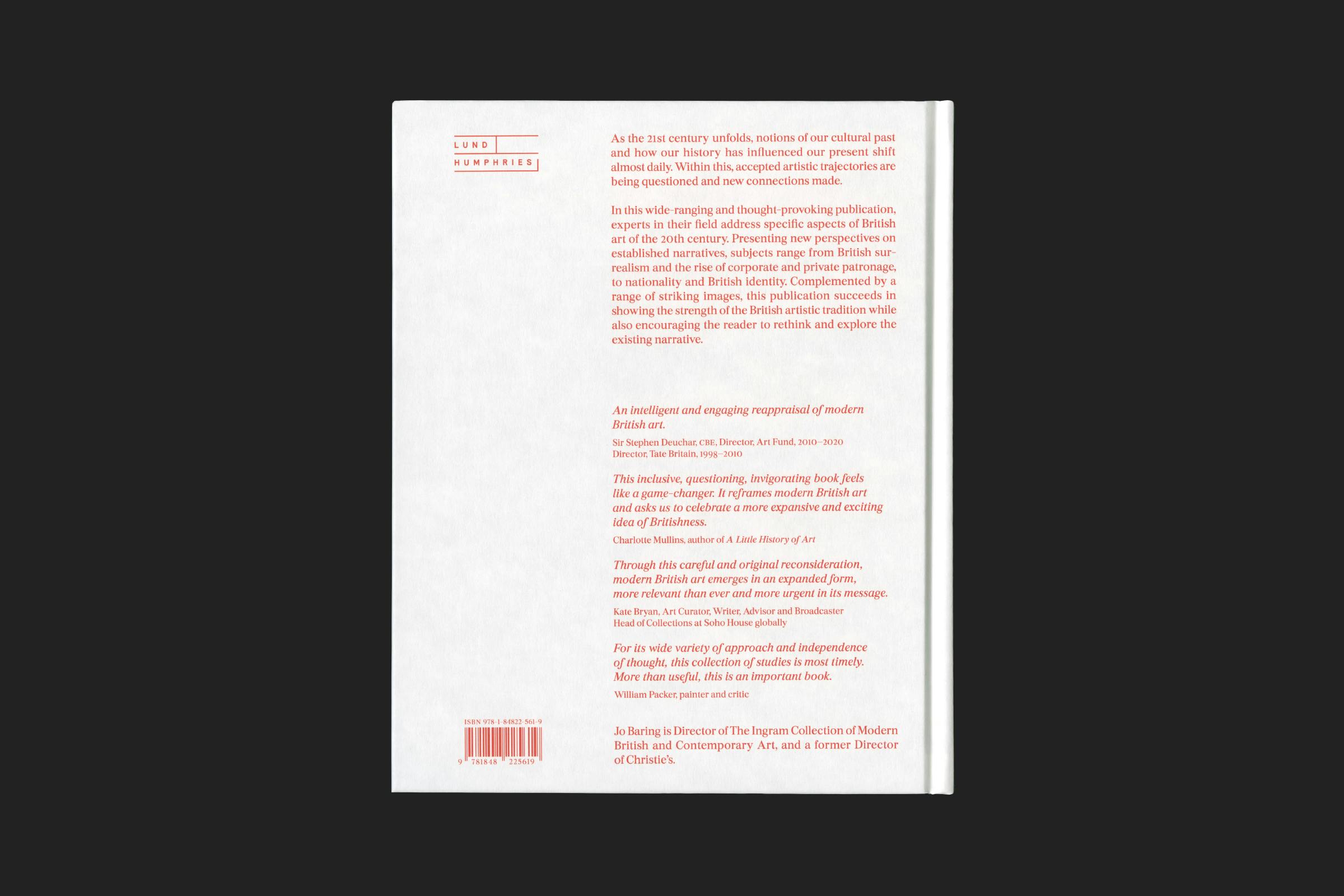 Revisiting Modern British Art, Lund Humphries, Design by Wolfe Hall