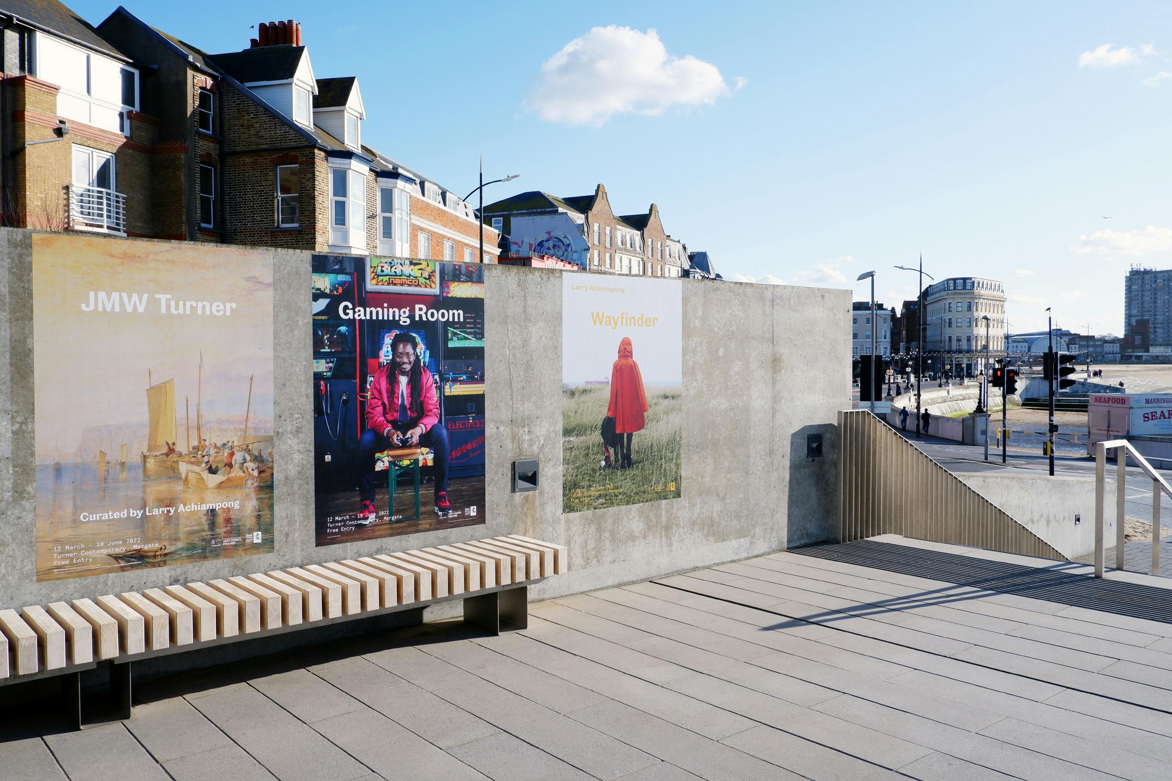 Turner Contemporary, Larry Achiampong: Wayfinder, Exhibition, Campaign, Print, Graphic Design by Wolfe Hall