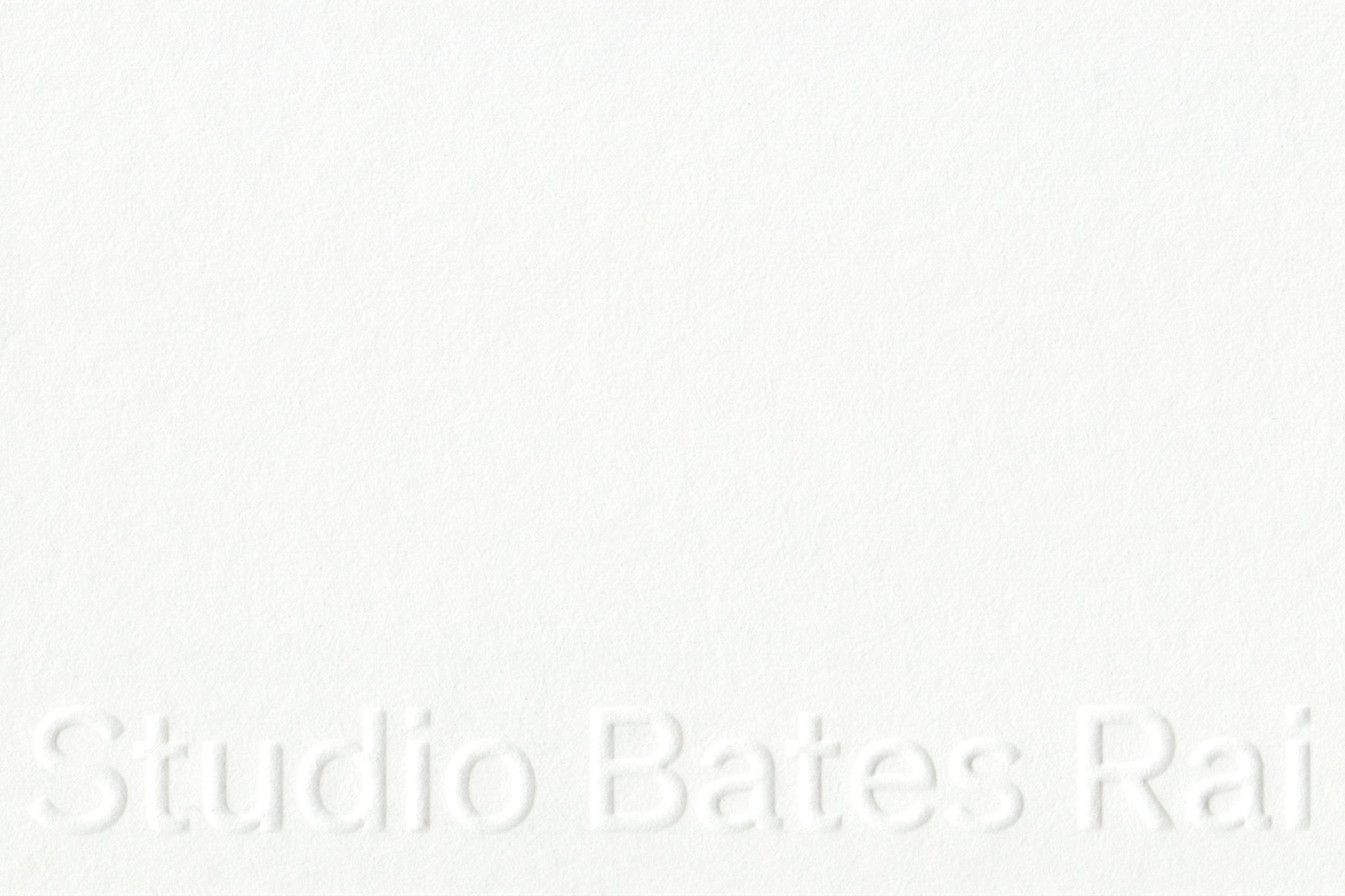 Studio Bates Rai, identity, Graphic Design by Wolfe Hall
