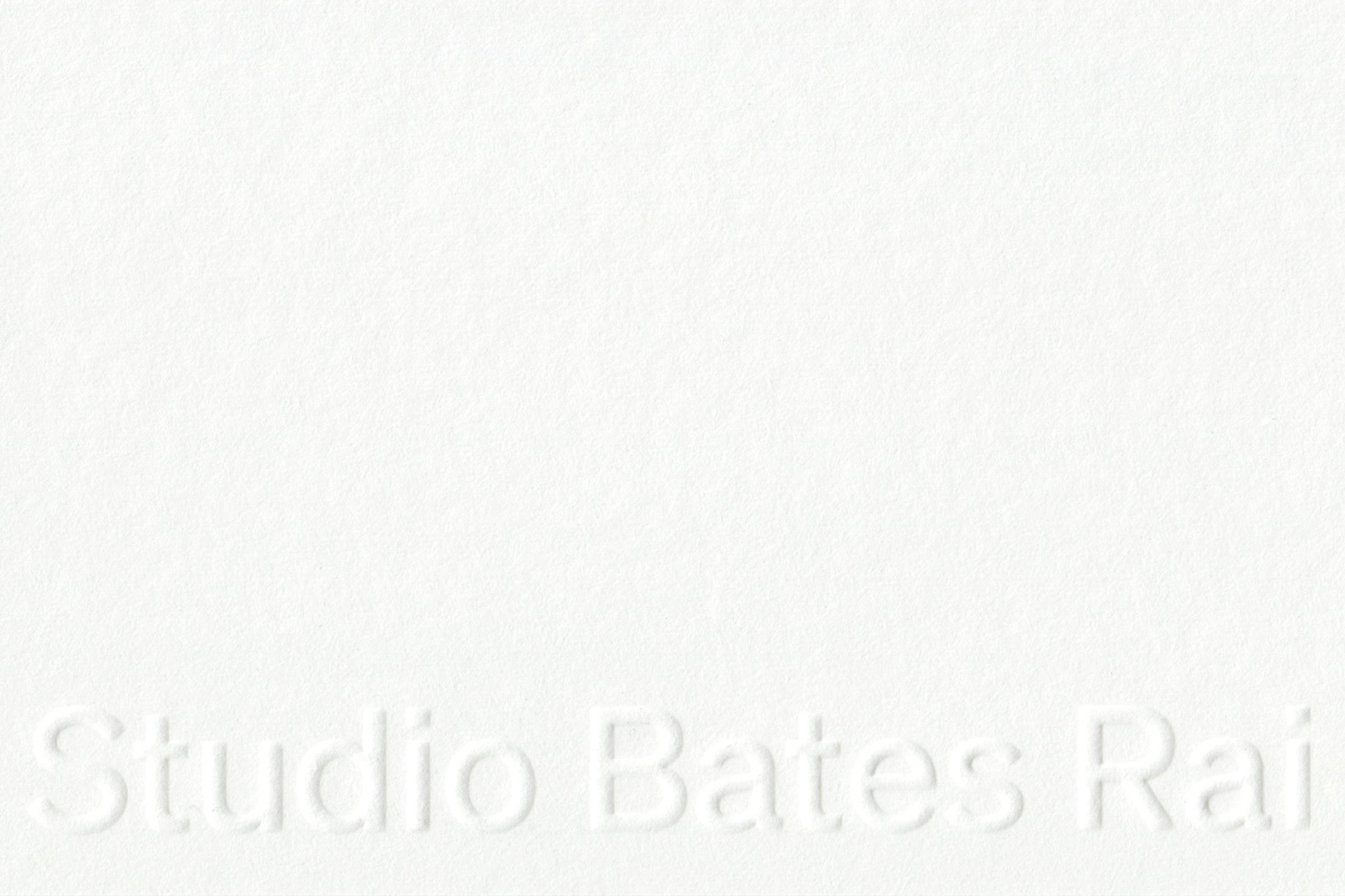 Studio Bates Rai, identity, Graphic Design by Wolfe Hall