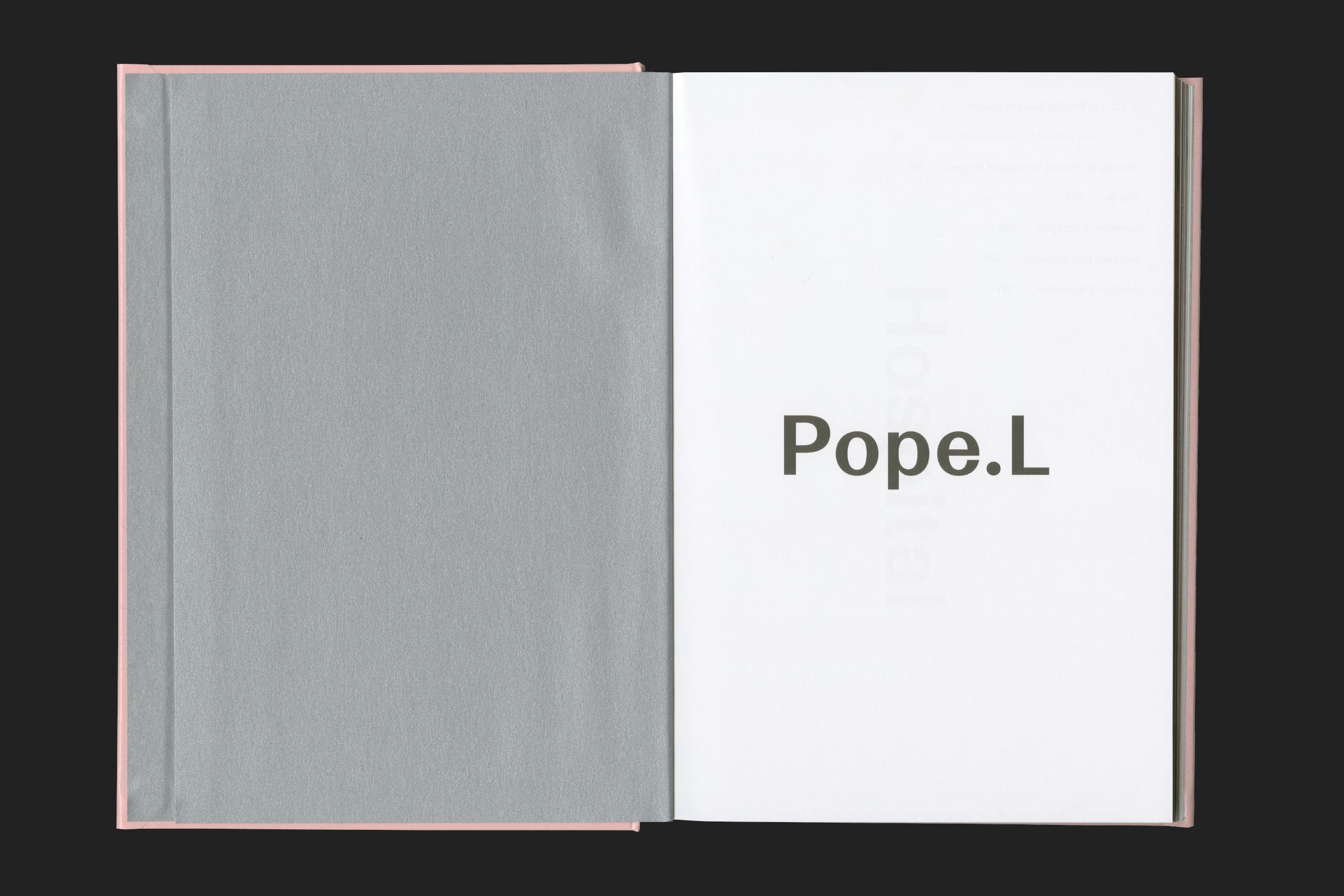 Pope.L, Hospital, South London Gallery, Design by Wolfe Hall