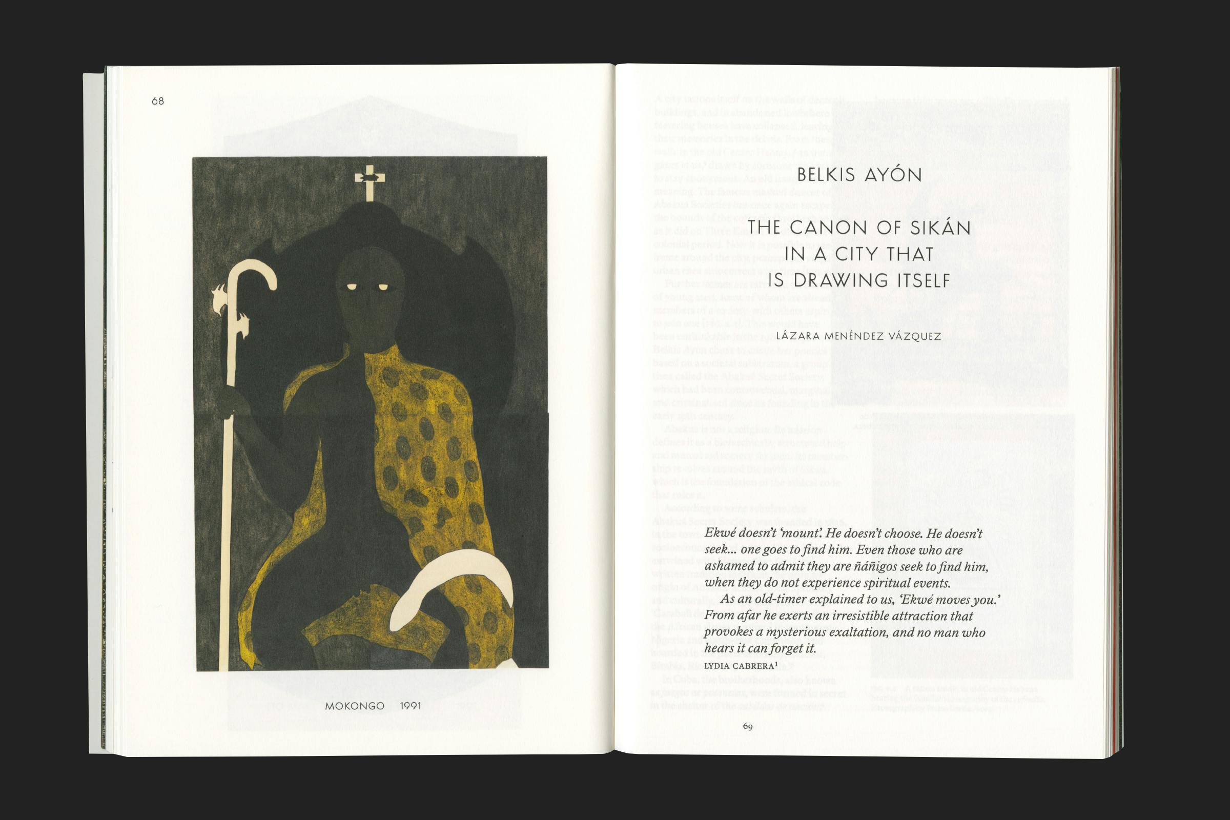 Belkis Ayon, Sikans Illumination, Modern Art Oxford, Design by Wolfe Hall