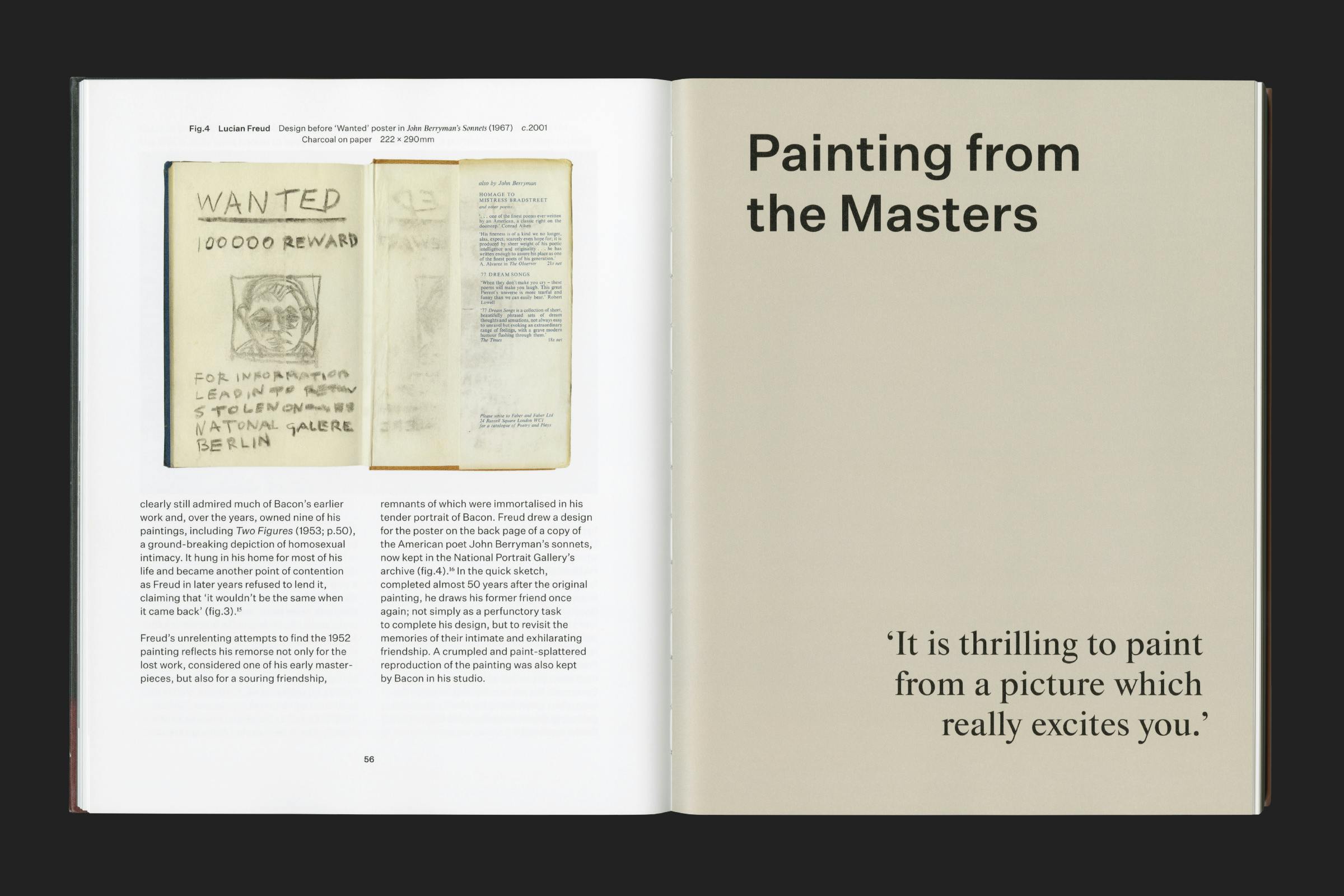 National Portrait Gallery, Francis Bacon, Human Presence, Design by Wolfe Hall