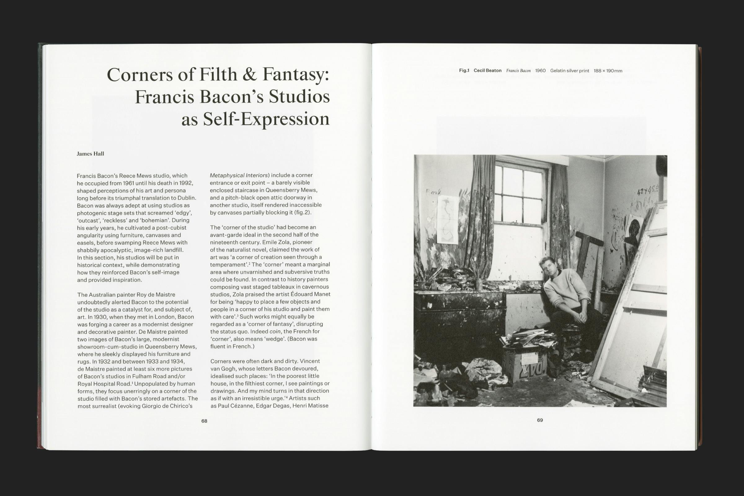 National Portrait Gallery, Francis Bacon, Human Presence, Design by Wolfe Hall