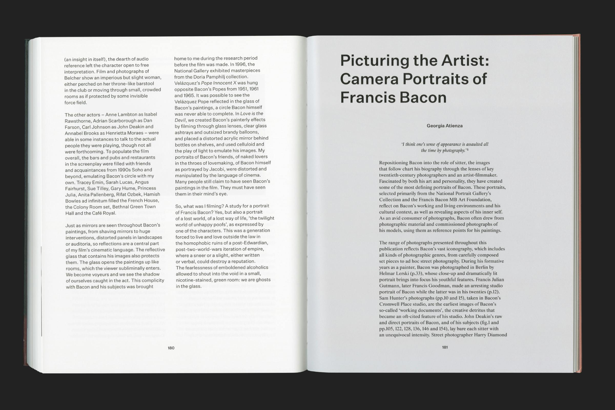 National Portrait Gallery, Francis Bacon, Human Presence, Design by Wolfe Hall