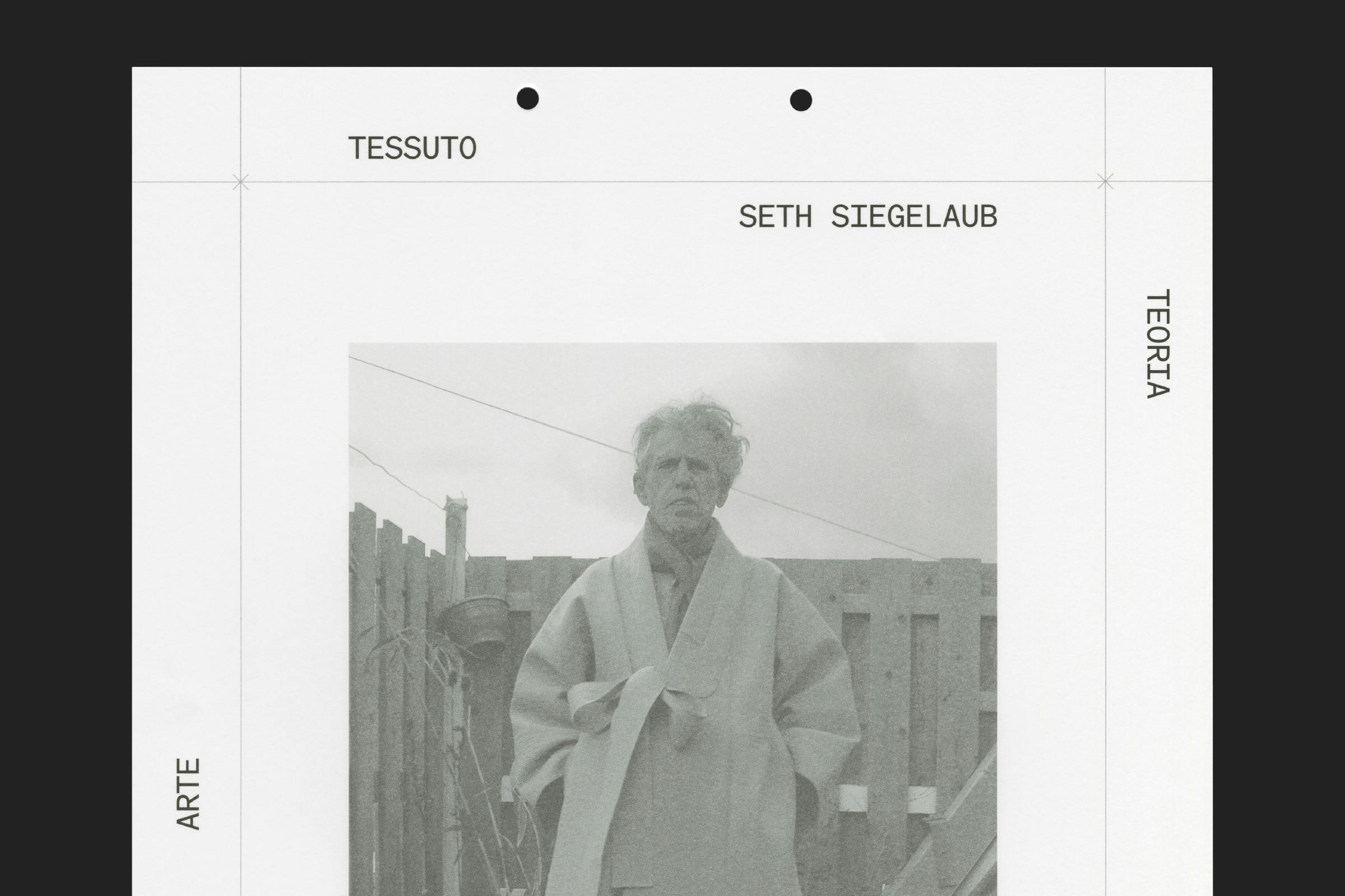 Seth Siegelaub, Design by Wolfe Hall