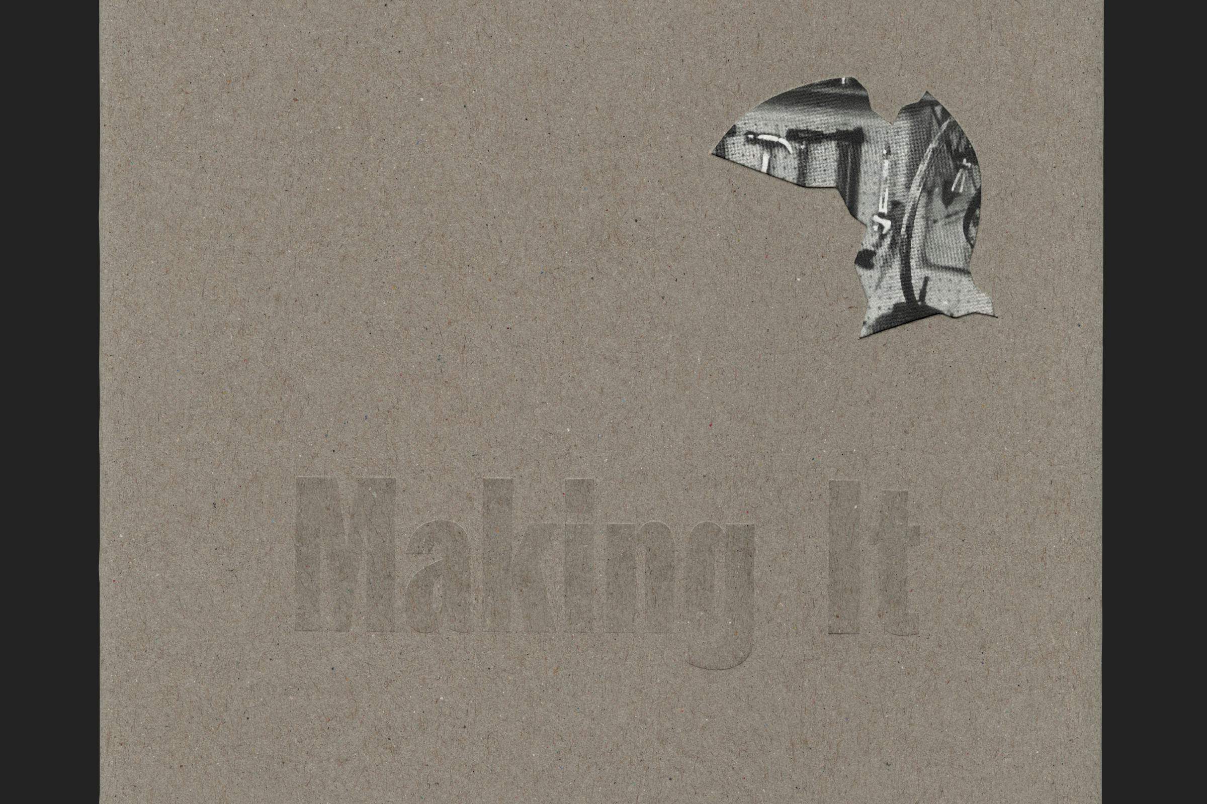 Making It, Women and Abstract Sculpture, Waddington Custot, Graphic design by Wolfe Hall