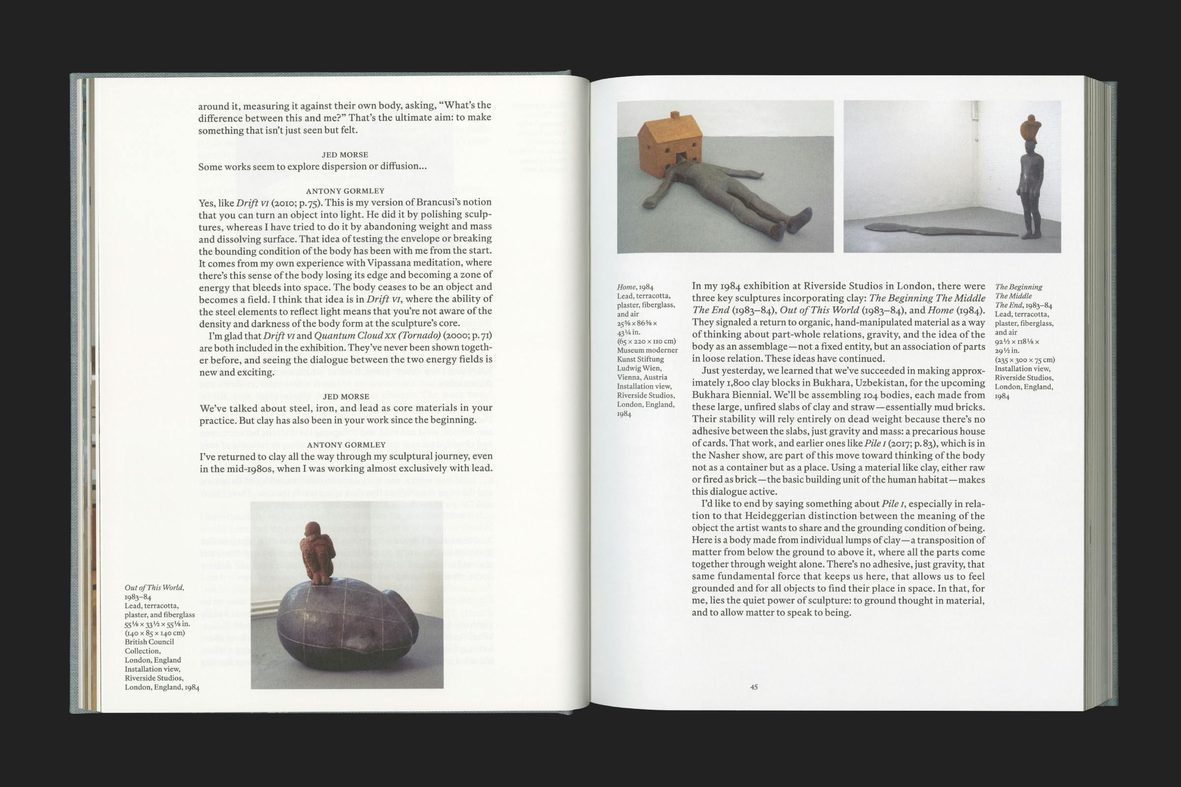 Antony Gormley, Sculpture, Survey, Design by Wolfe Hall