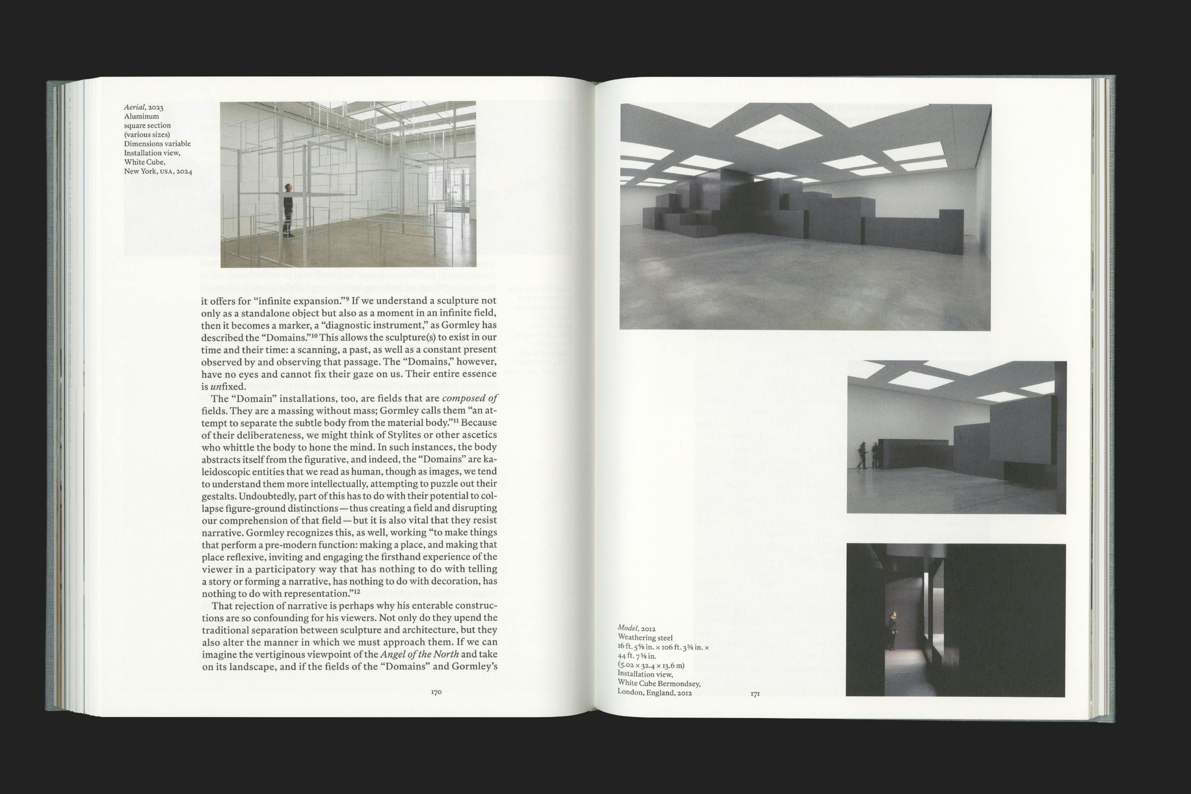 Antony Gormley, Sculpture, Survey, Design by Wolfe Hall