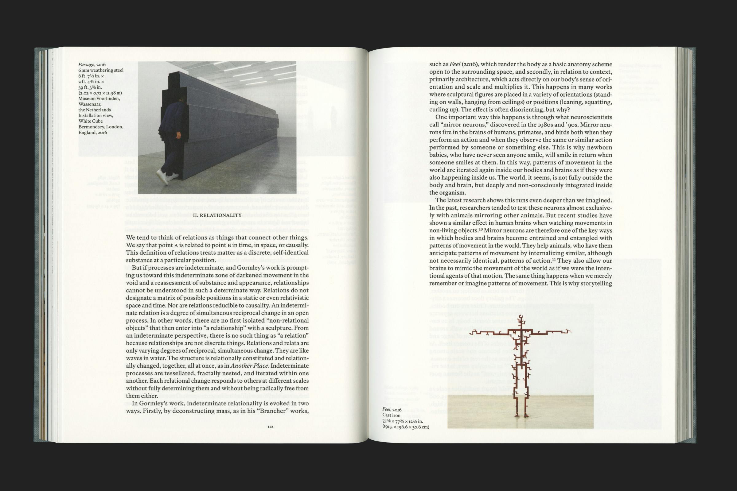 Antony Gormley, Sculpture, Survey, Design by Wolfe Hall