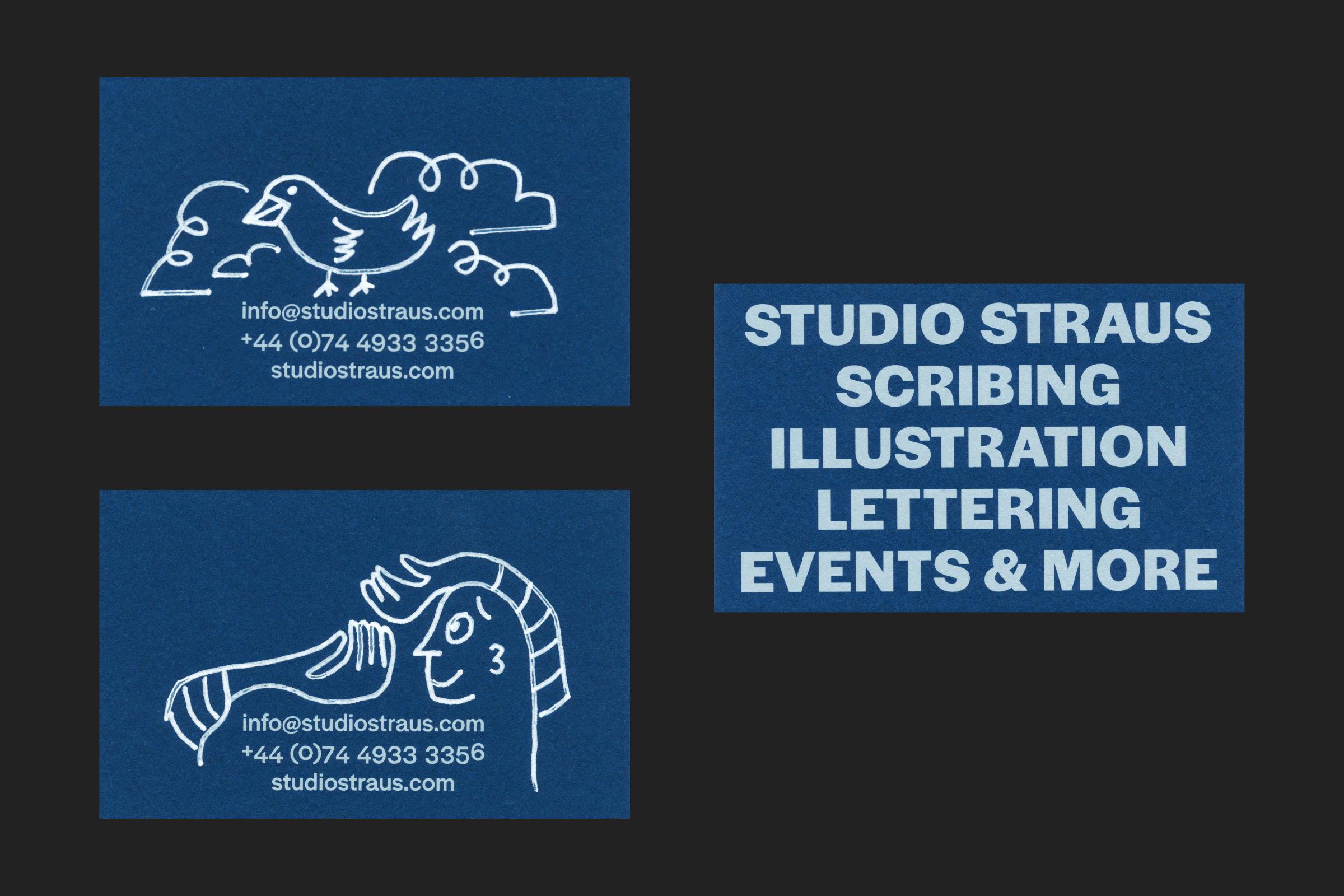 Studio Straus, Identity, Design by Wolfe Hall