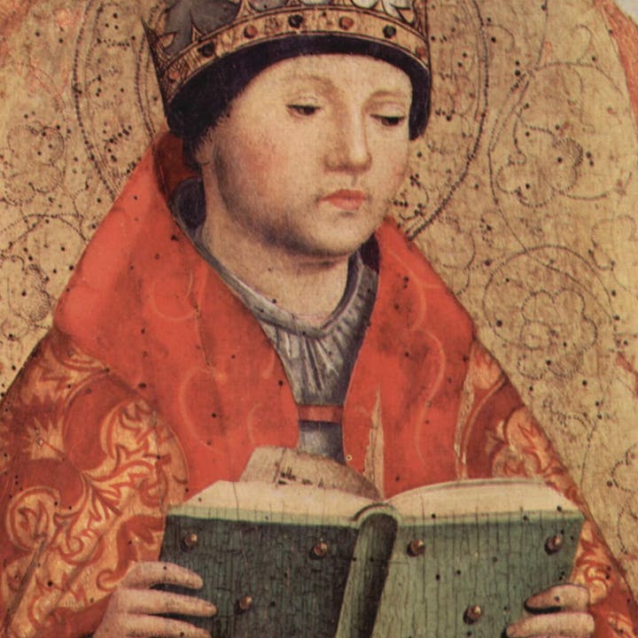 Antonello da Messina - Der heilige Gregor