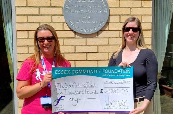 WOMAC donates £40,000 to worthy cancer causes  in 2023