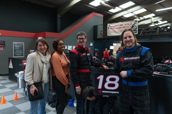 Southern group of motoring writers charity grand prix supports women on the move against cancer