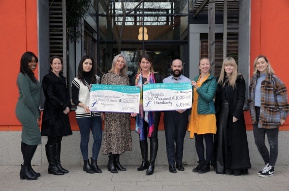 Women on the move against cancer's  2022 charities receive surprise donation