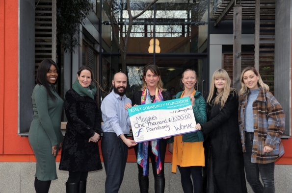 Women on the move against cancer's  2022 charities receive surprise donation