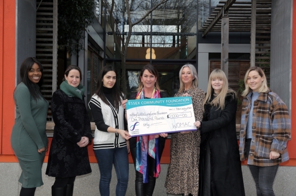 Women on the move against cancer's  2022 charities receive surprise donation