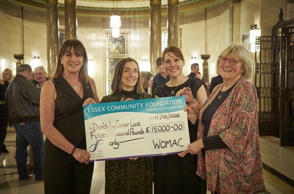 WOMAC donates £15,000 to dimbleby cancer care
