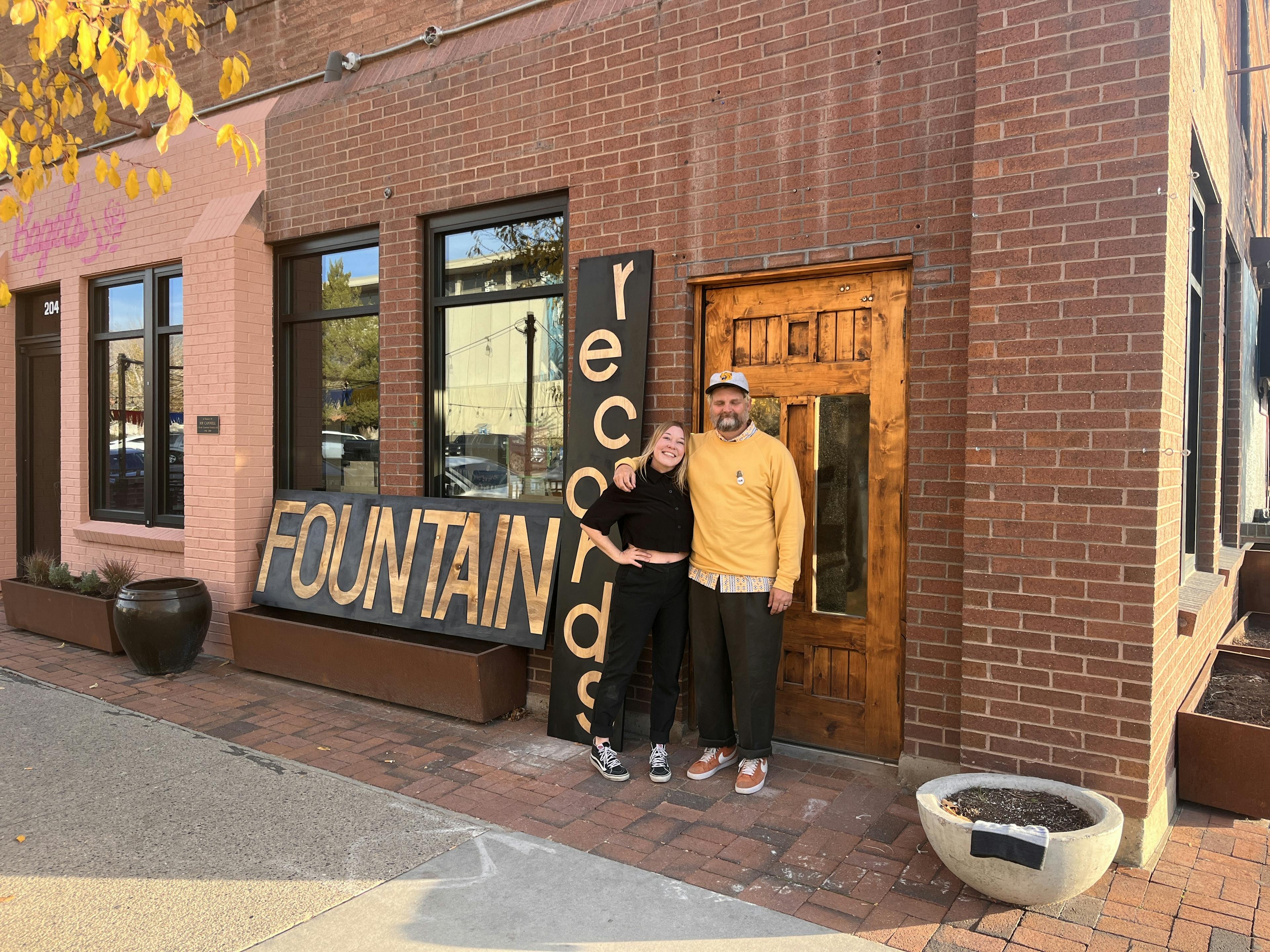 Fountain Records with Alysha and Adam