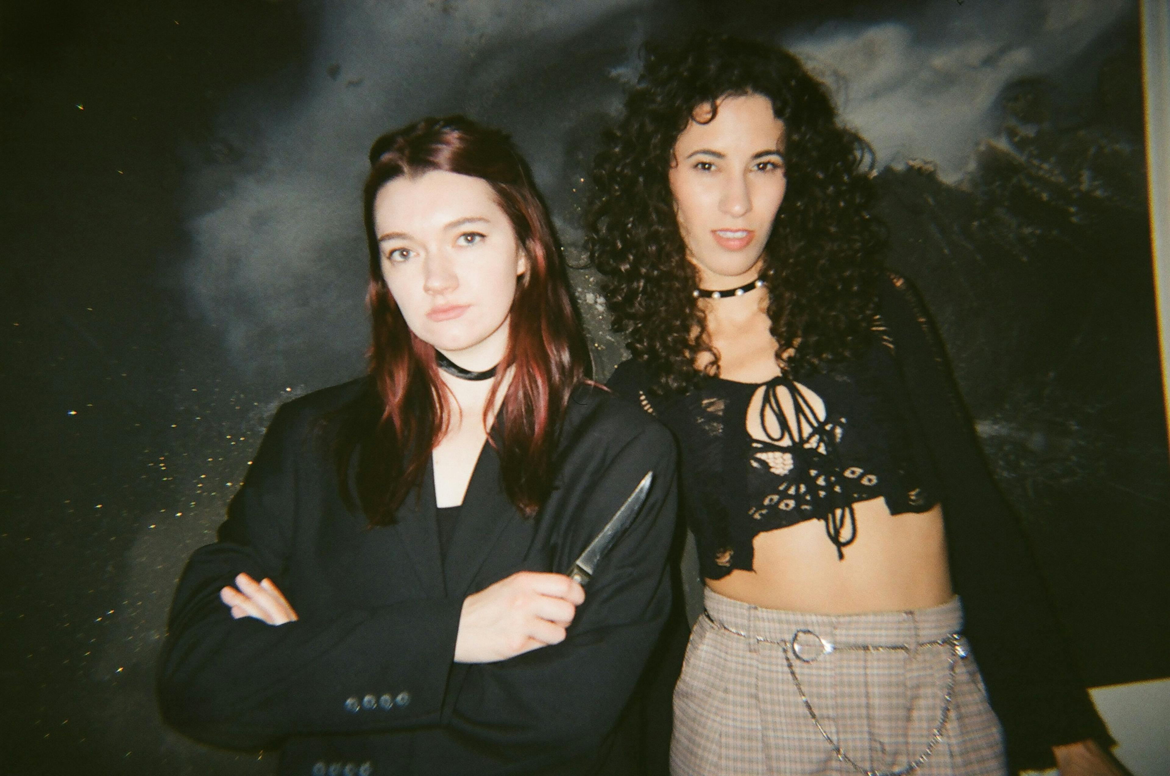 Portrait of Deanna & Madison of Final Girl Records