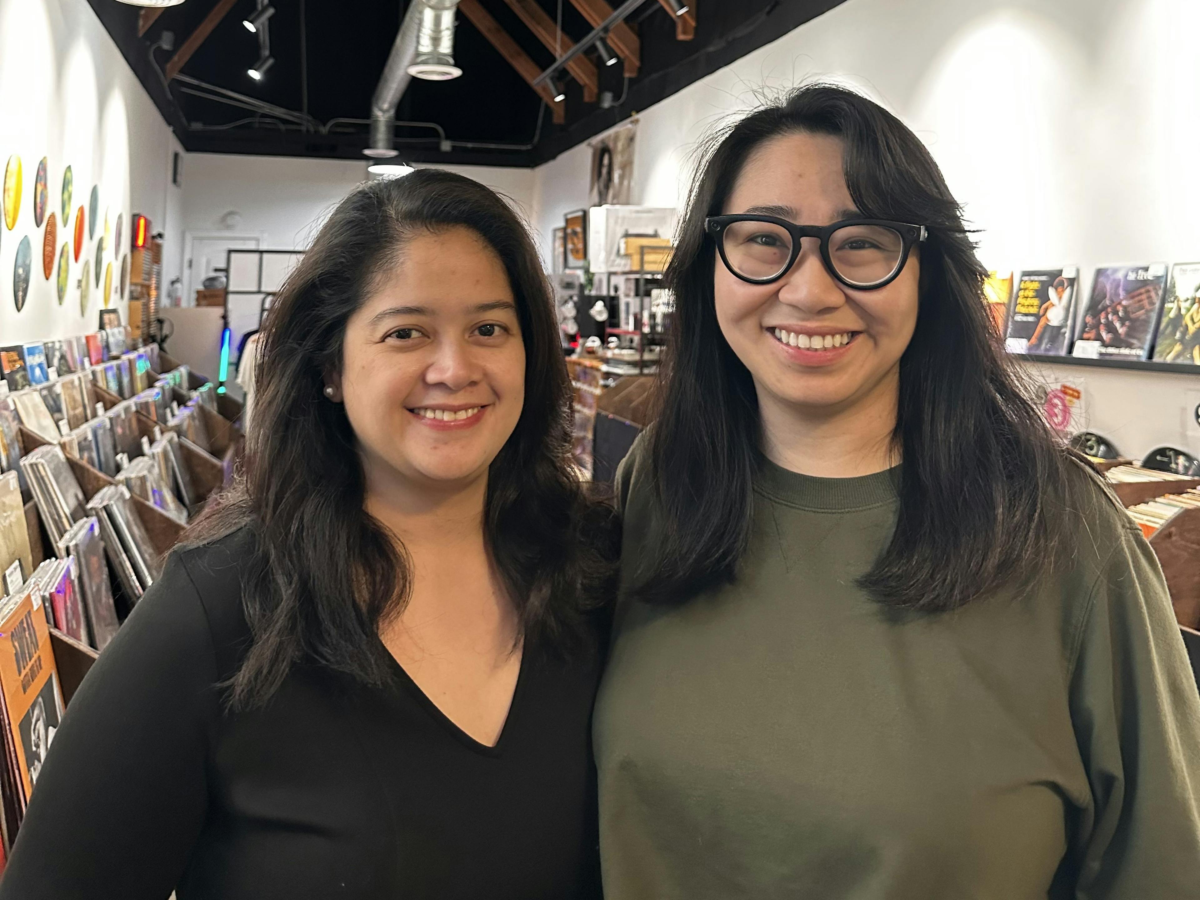 Portrait of Bel and Aubrey Track City Records