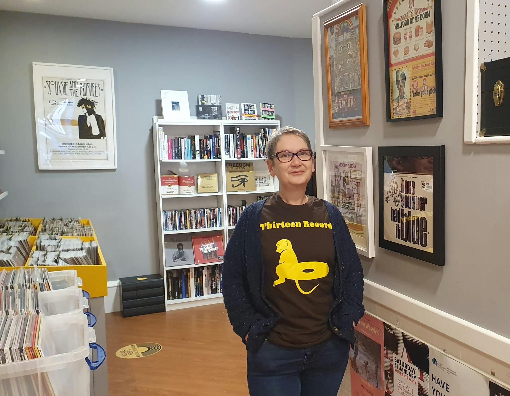 Portrait of Moog Co-Owner of Thirteen Records