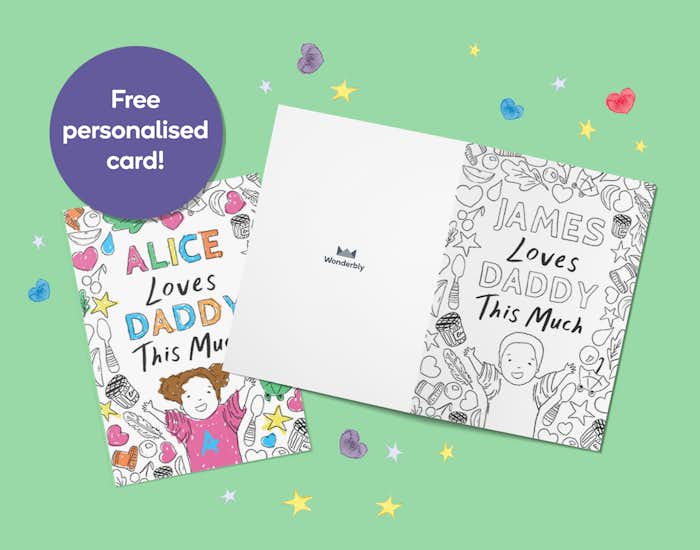 Free personalised Father's Day card