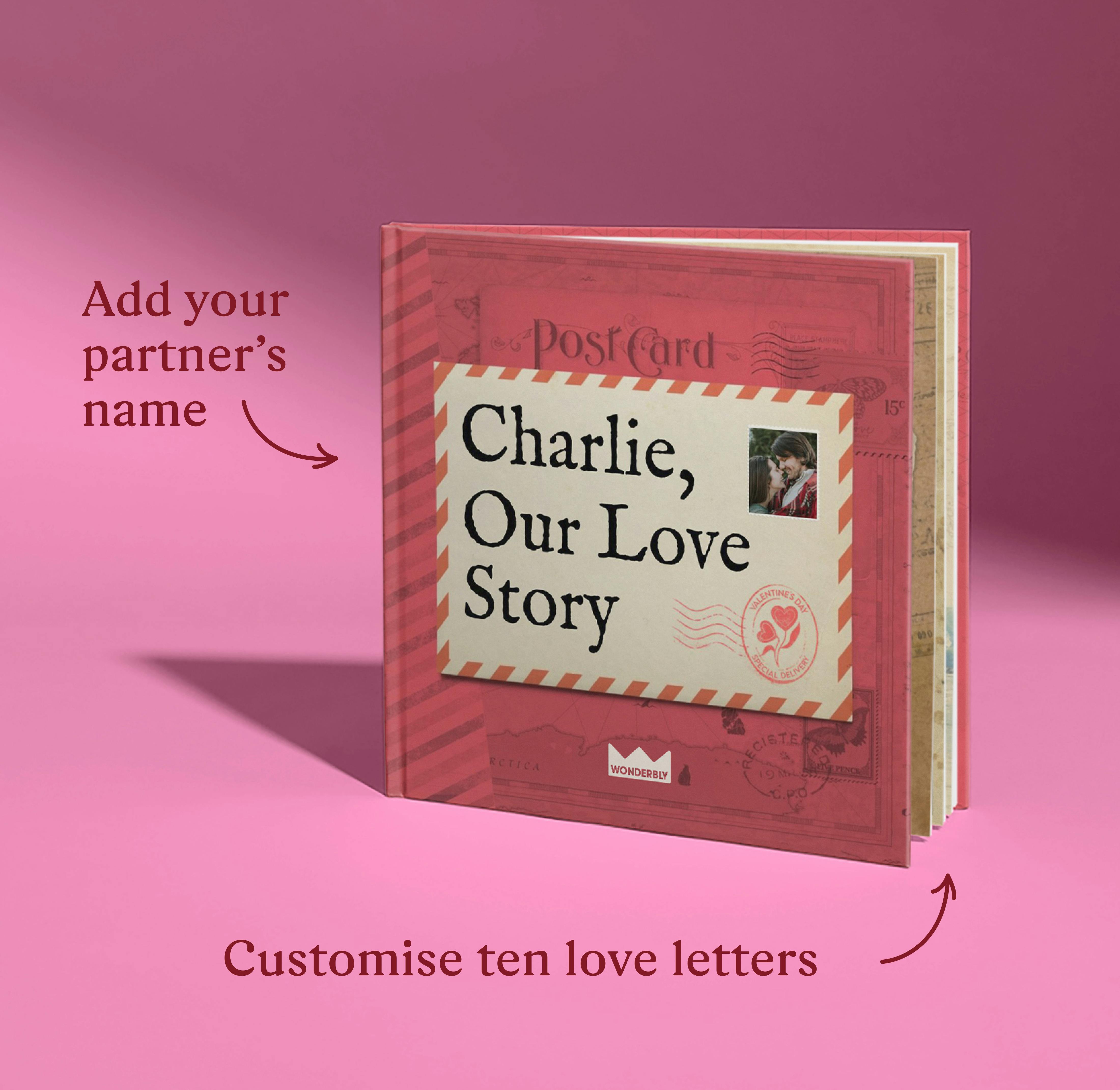 two front covers of our love story valentines edition