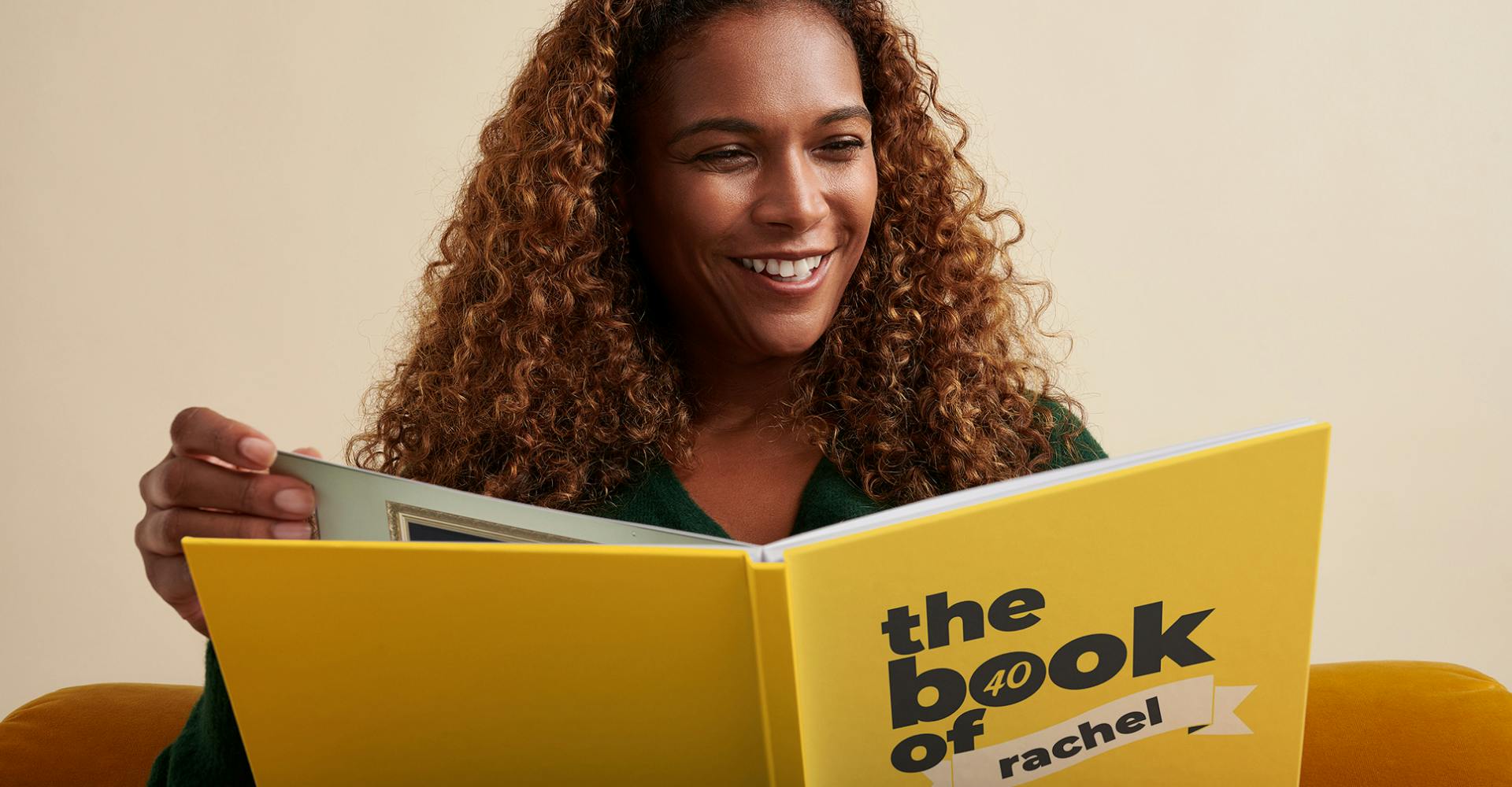 woman reading the book of everyone 40th edition