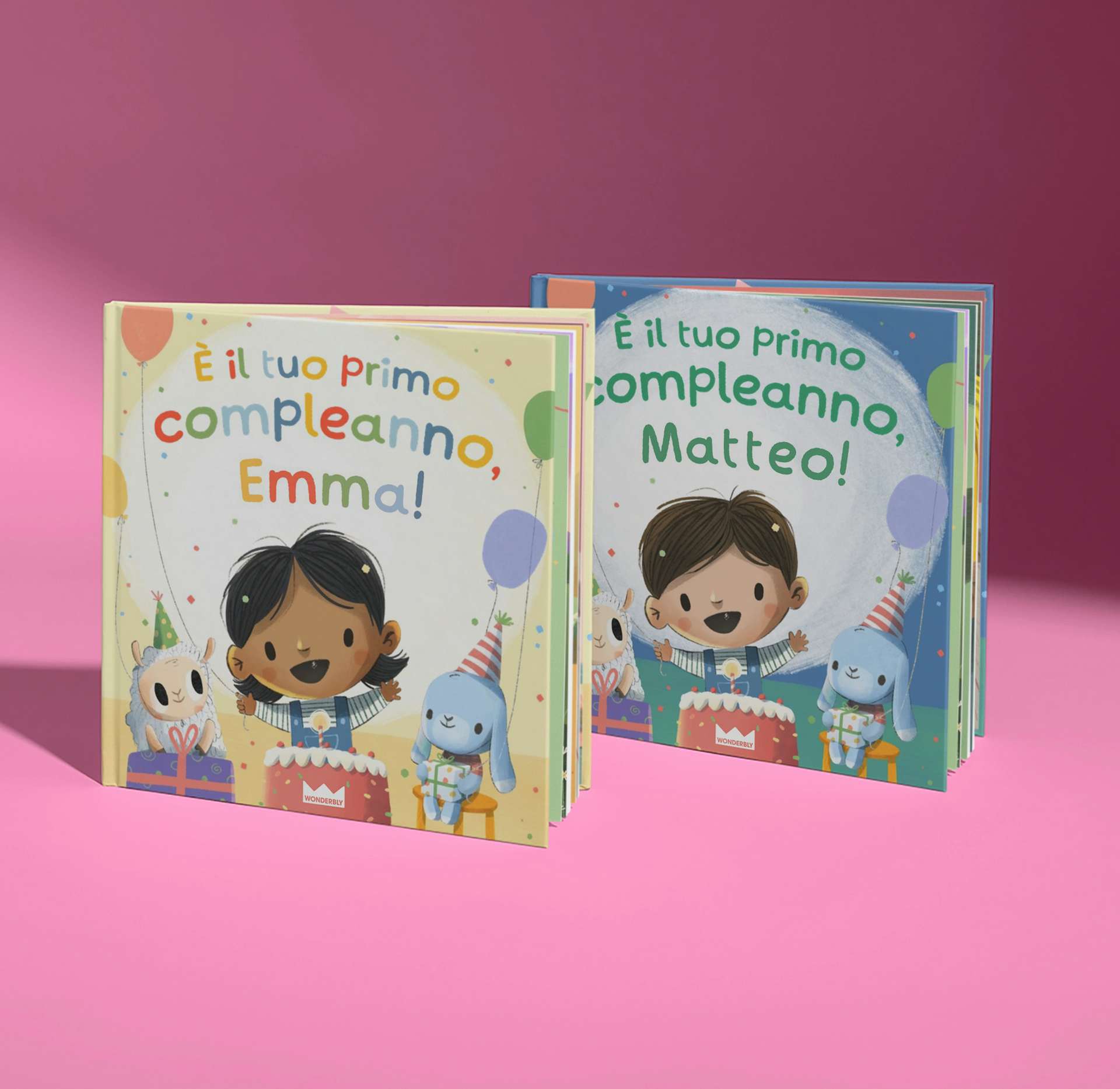 Oggi compi un anno!, Libro personalizzato per bambini