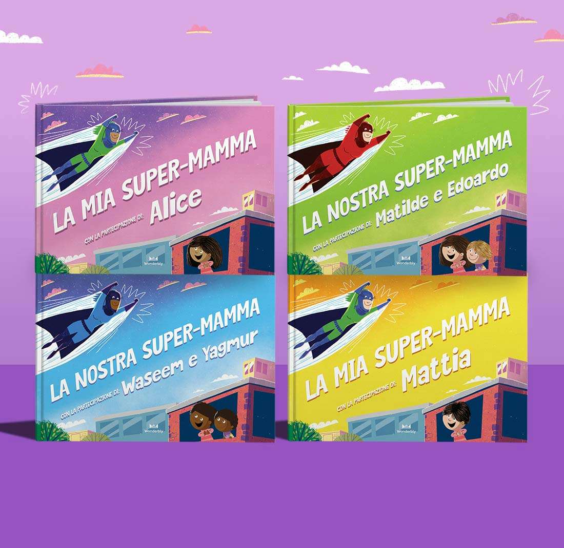 La mia Super-Mamma, Un super libro personalizzato
